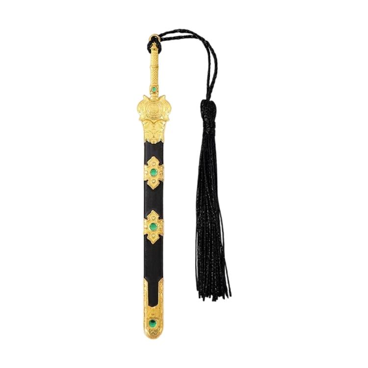 Swords Design Alloy Bookmarks With Decorative Tassels Martial Arts Inspired Metal Lightweight Book Marker