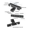 Light Weight Aluminum Alloys Saddles Rail Mount Bike Seat Rail Mount Bracket Universals Bike Seat Clamps Cycling Accessory