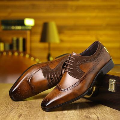 Exklusive Große Herren Retro Formelle Schuhe (Größen 39-48)