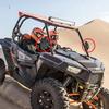 Mirror Rearview 1.75" Shockproof UTV ATV W/ Side Mirror 2" Roll Cages For Can Am For Polaris RZR 800 900 1000 For Yamaha W