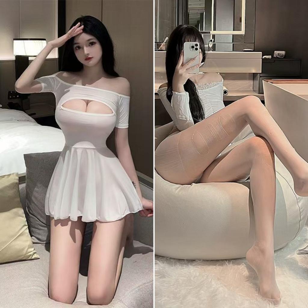 Clothing Ice Silk Sexy Sexy Bed Free Uniform Sexy Passion Seduction A48
