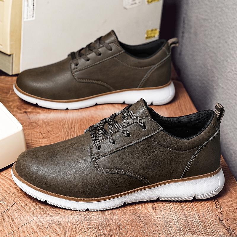 Foreign Trade Men's Casual Shoes Leather Surface Classic Loafer Versatile Casual Leather Shoes Outdoor Men's Loafer Driving Shoes