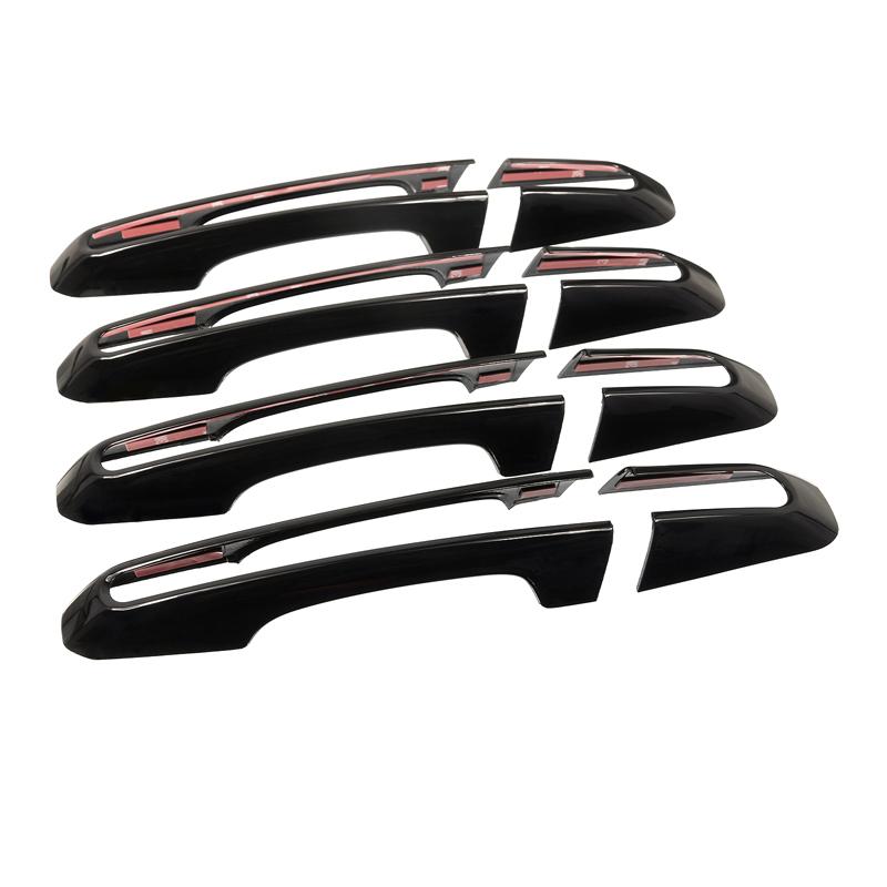 For Jaguar E-PACE XE XF XFL F-Pace Chrome Exterior Side Door Handle Cover Trim For Land Rover Discovery Range Rover Sport L494