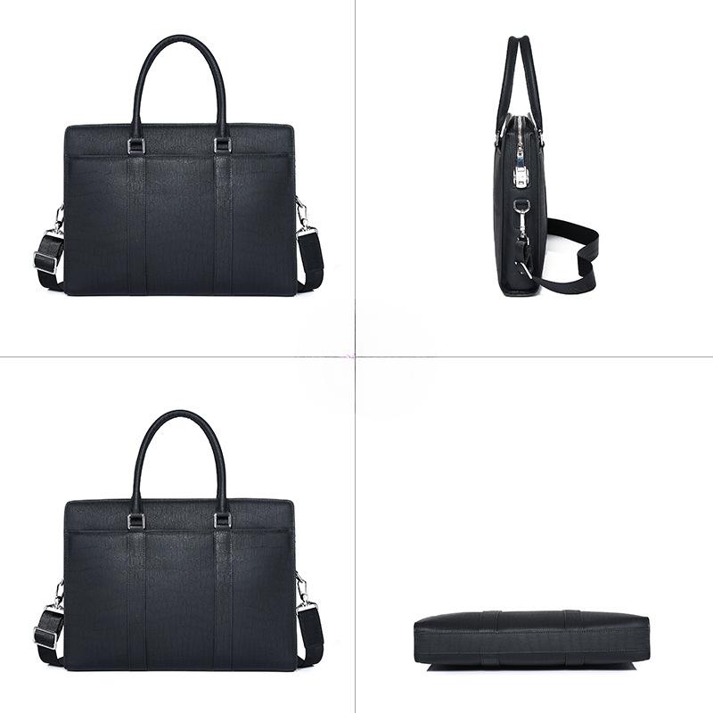 Laptop Bag Cowhide Men's Briefcase Business Handbag
