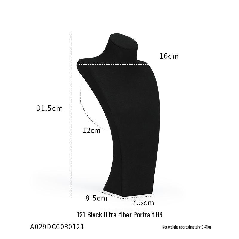Weiyuanpeng Ultra-fiber Mannequin Necklace Display Stand