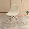 Velvet Fabric Shell Chair Cover Stretch Dining Seat Covers Slipcover Furniture Protector Hotel Home Office Living Room Removable
