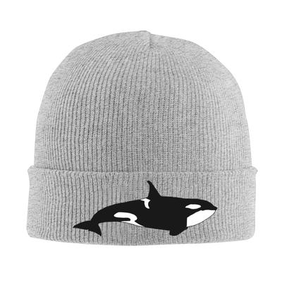 Orque (Orcinus orca) Bonnet Tricoté Chaud Bonnet d'Hiver Chapeau Skullies Beanies Casquettes Hip Hop pour Unisexe