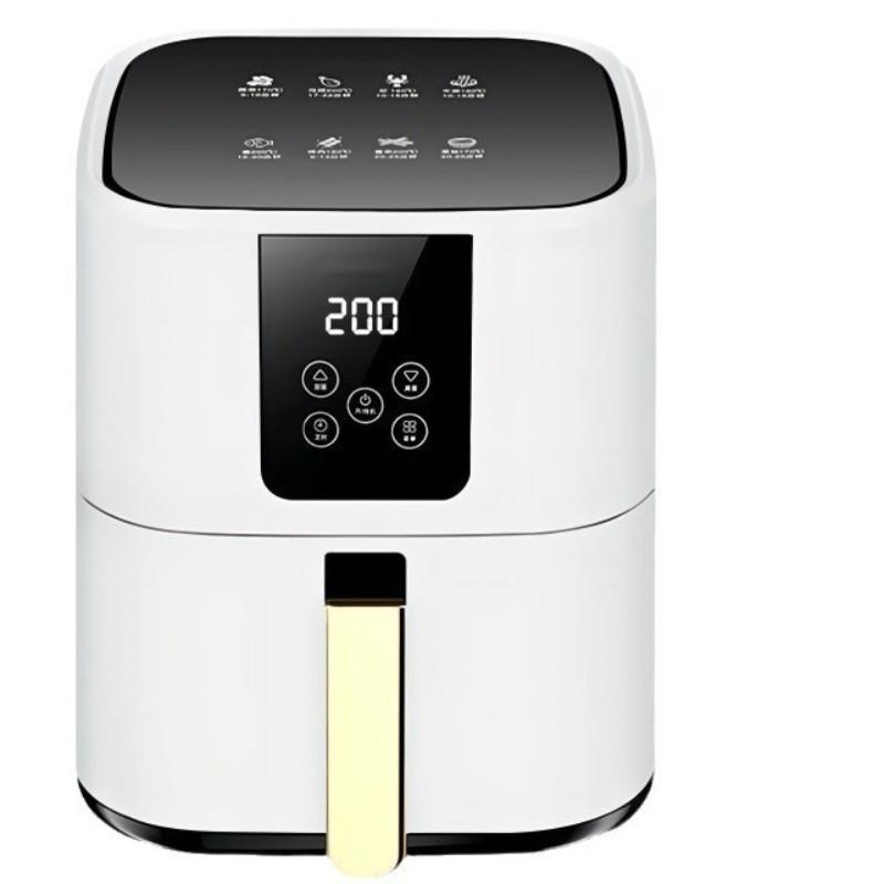 Suure võimsusega elektrooniline puutetundlik elektriline fritüür Intelligentne temperatuuri reguleerimine õhufritüür Multifunktsionaalne friikartul 255 * 255 * 300 mm
