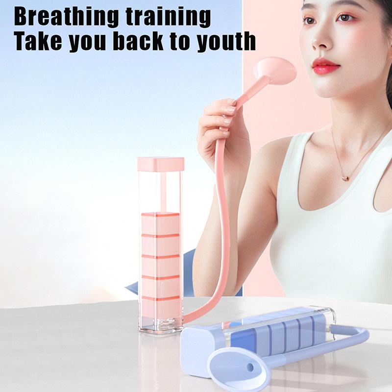 Breathing Exercise Device – Abdominal Muscle Trainer & Lung Capacity Enhancer, Suitable For Men, Women & Adults