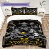 WU TANG Pattern Bedding uilt Set uilt Cover Pillowcase Home Decoration Birthday Gift (1 * duvet cover + 2 * pillowcase  without core)102