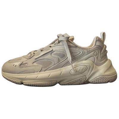 Li Ning Seria Trend Sport Pantofi Casual Confortabili Versatili Antiderapanți Rezistenți la Uzură cu Top Scund Pantofi Casual Bărbați Gri Prăfuit AGCU169-2