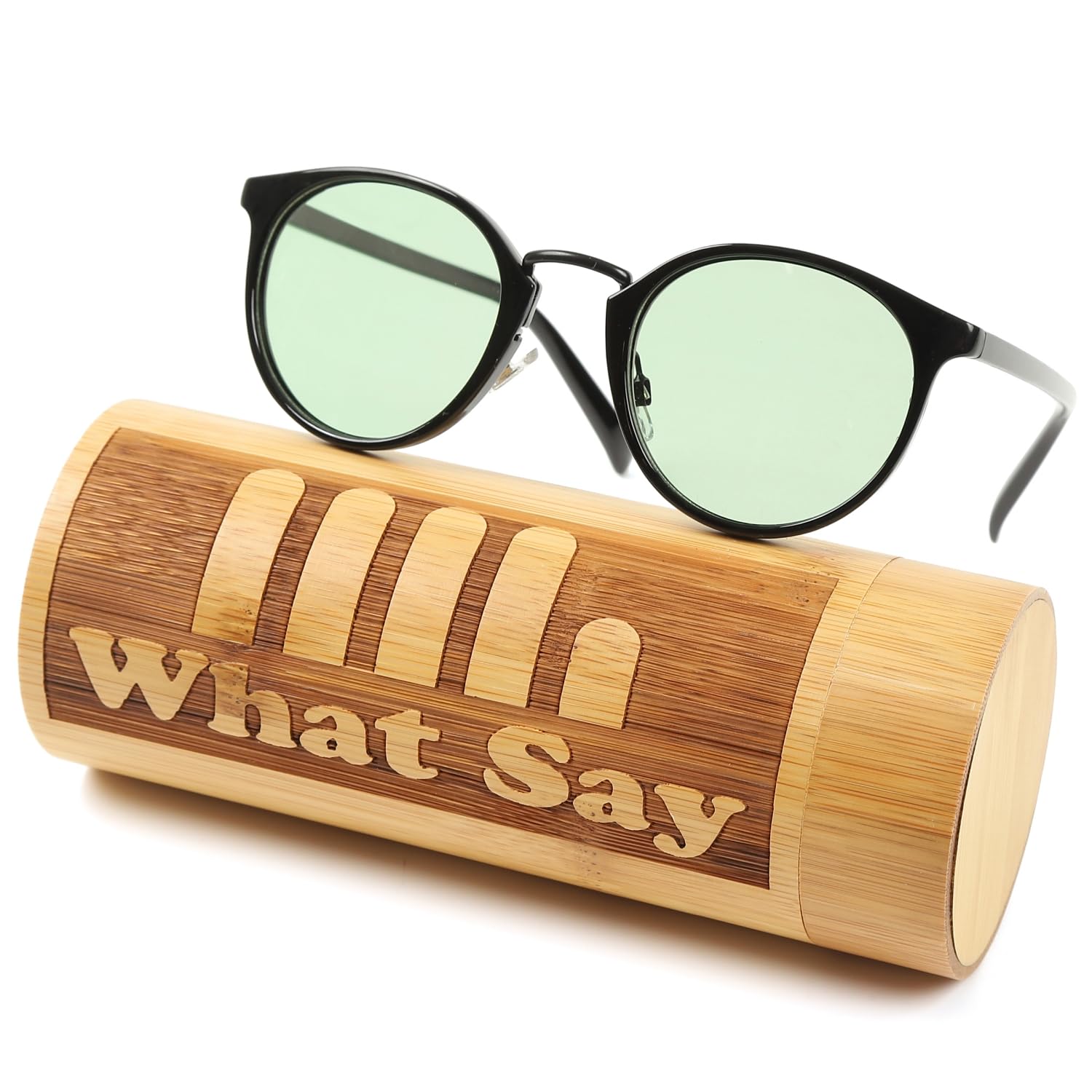 

FASHION OUTDOOR UV400 поляризовані лінзи Gold Bridge Classic Frame Кольорові лінзи Сонцезахисні окуляри Прозорі лінзи Окуляри для побачень [Що сказати] (Оливкова