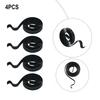 4 Carbon Brush Holder Springs Replacement For GWS 6100 Angle Grinder Metal Parts Compatible With GWS6 100 Tools