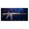 Gun Mouse Pad Custom Black E-sports Game Integrated Ip Computer Large Non-slip Office Desk Mat