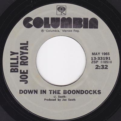 7-Zoll-Schallplatte BILLY JOE ROYAL - Down In The Boondocks / Cherry Hill 1333191 Columbia 1972 US Pop Gebraucht