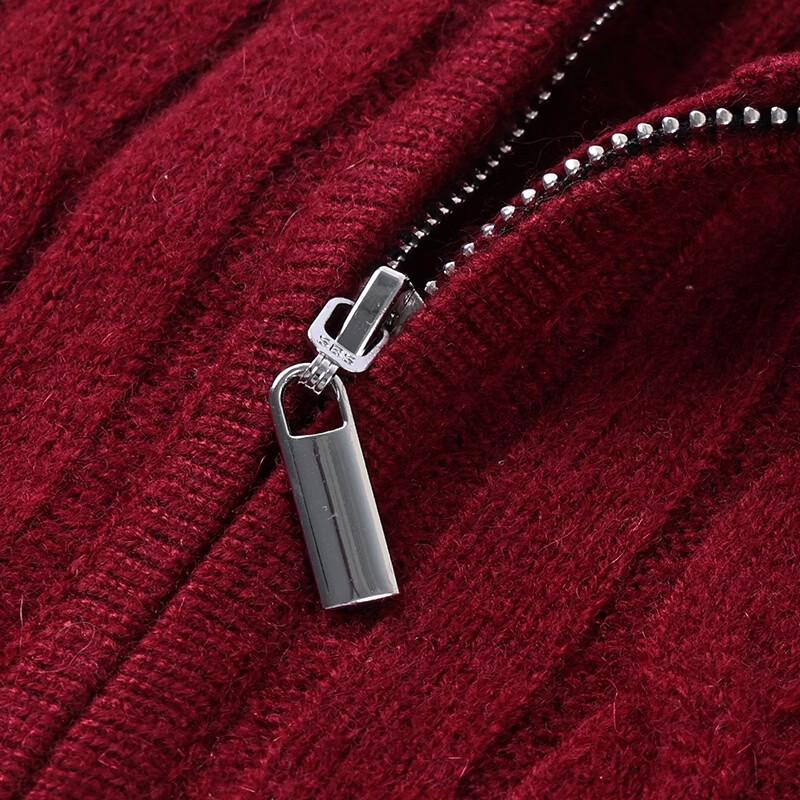 Pierre Cardin Men's Half-Zip Cashmere Mock Neck Sweater
