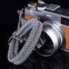 Camera Wrist Strap Paracord Camera Hand Strap Wrist Lanyard for DSLR or Mirrorless MID [Qiang Ni] - High-End Cameras, Black, (White)