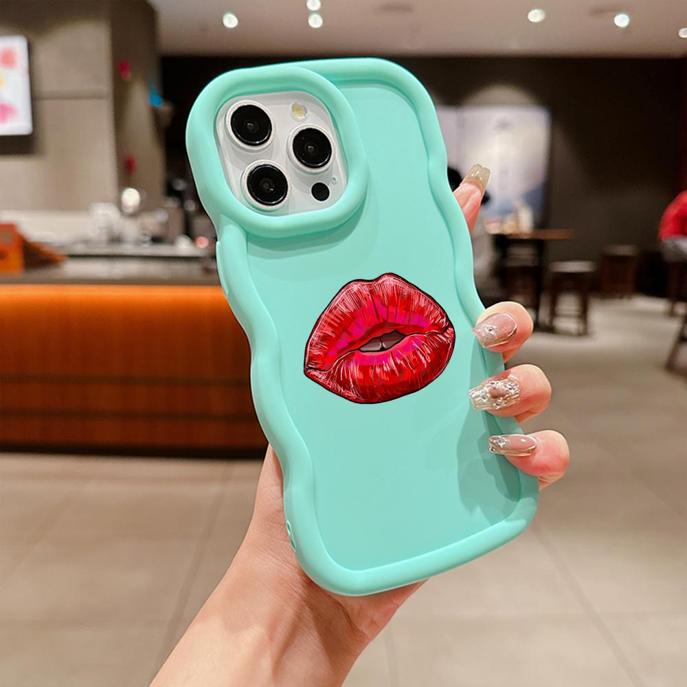 Ae87 Lips Kiss Digital Art Защитные чехлы для телефонов для Xiaomi Poco X5 X3 M5s Redmi — фото 16