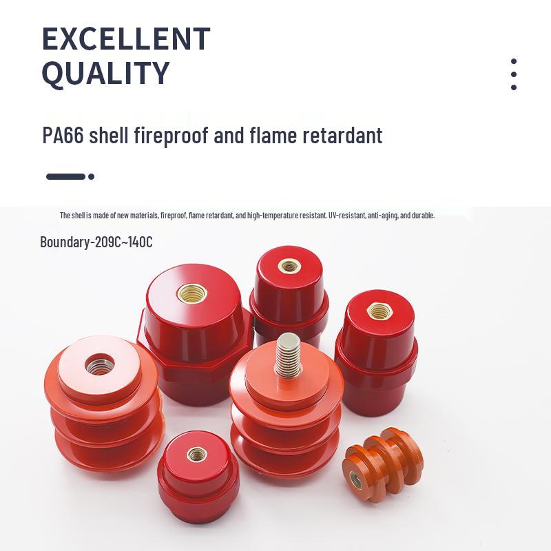 Yellow Wave Circle Insulator 40, SM30 High Ground Insulating Rod, 50 Single/Double-sided, No Rod