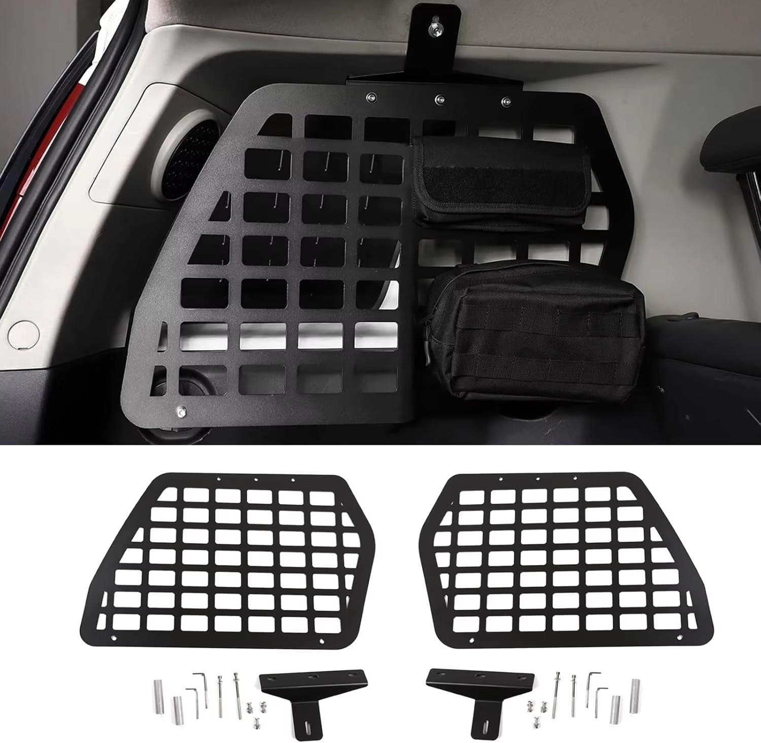 

Для Toyota FJ Cruiser 2007-2026 Алюминиевый сплав Автомобильные задние багажники Автомобильные верхние багажники-экстендеры Багажные сумки Полки Аксессуары