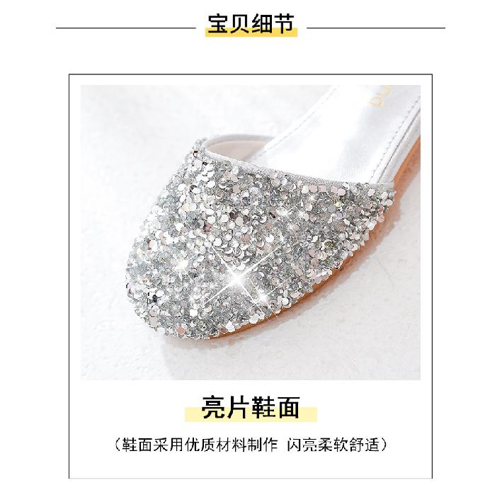 Girls' Sandals Fashion Summer New Children's Hot Soft Sole Big Kids Girls Summer Brand Princess Shoes Trendy