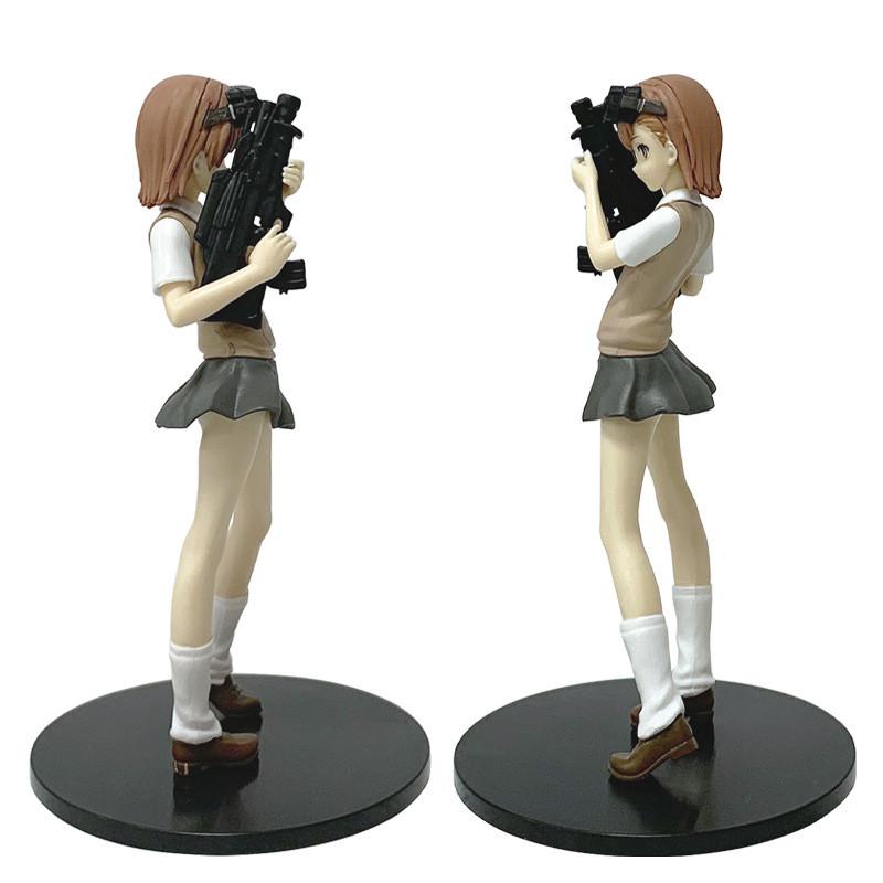 Science Super Electromagnetic Cannon Misaka Mikoto Model With Assembly For Anime Enthusiasts