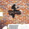 Personalized Mermaid Metal Wall Art Custom Decor Unique Hanging Accent