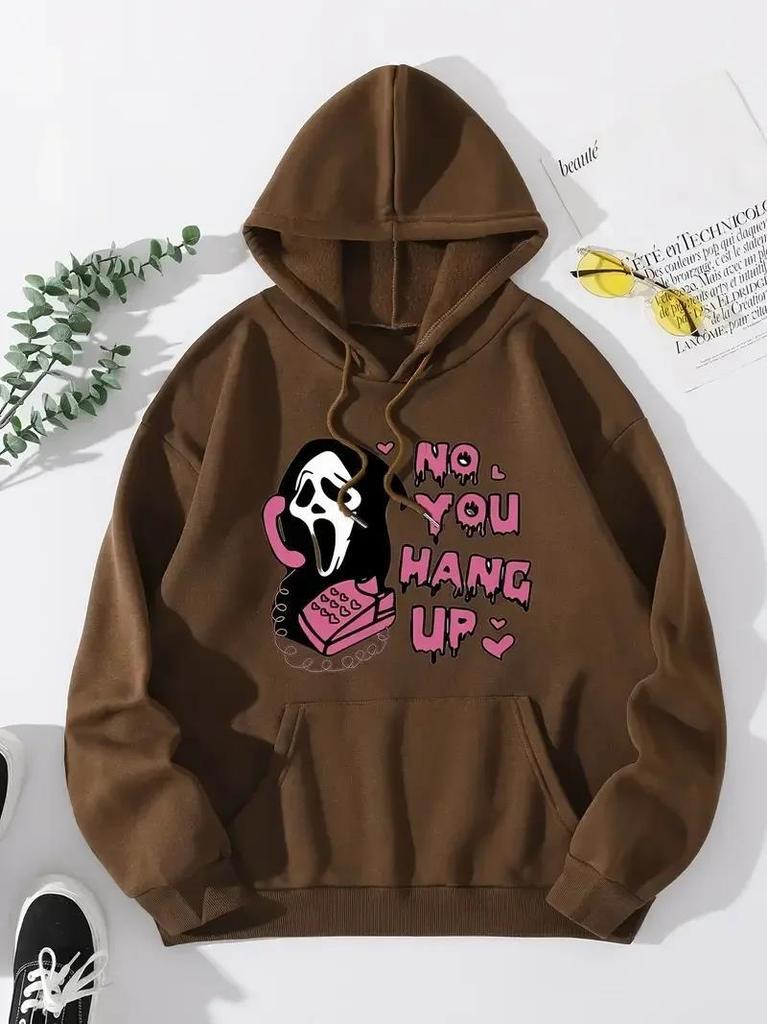 Women Graphic Print Hoodies  New Autumn Fashion Harajuku
