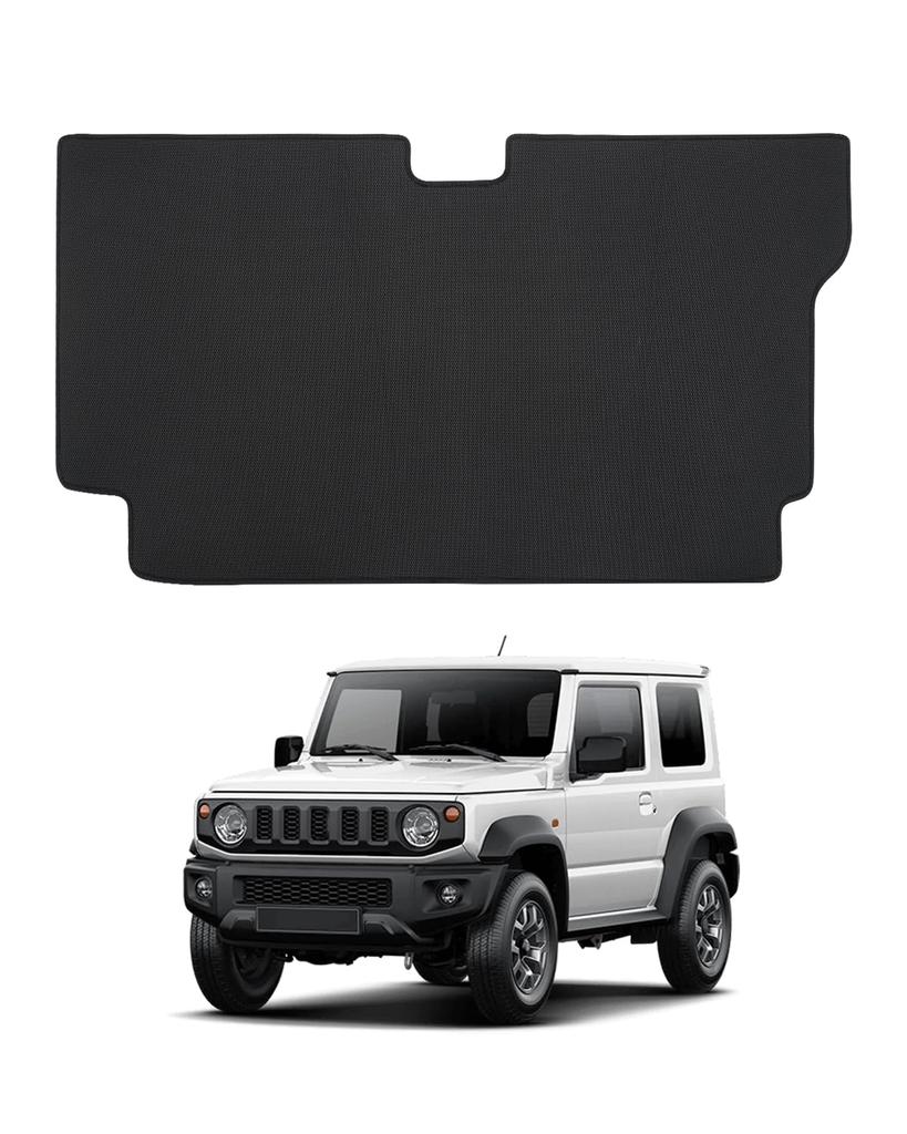 Mixsuper Jimny Nomad Luggage 2D Trunk Mat for JC74W Luggage Cargo Interior Waterproof PVC Abrasion Stain Easy Genuine 1 Piece Mat, 5-Door, Tray, Mat,