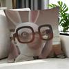 Cartoon Rabbids Invasion Cushion Cover Cushion Cover Set 4Pcs 50X50 45X45 40X40 Pillowcase Decorative Sofa Home Decor