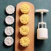 Plastic Mooncake Mold 50g Pastries Dessert Mold Hand Pressed Mould  Chocolate Dessert