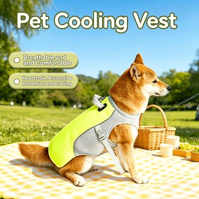 Pet Cool Tank Top Four Seasons Universal Dog Tank Top Traction Breathable High Quality Medium and Large Sized Dogs
