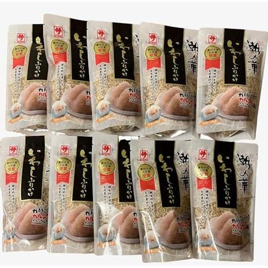 Shio No Hana Natural Material 100 Kakusa 20g (Iwashi Furikake 10 Pieces)