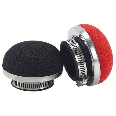 Motorradmotor Luftfilter 35mm/38mm/40mm/42mm Motocross Modifikationszubehör High Flow Schwamm Lufteinlassfilter