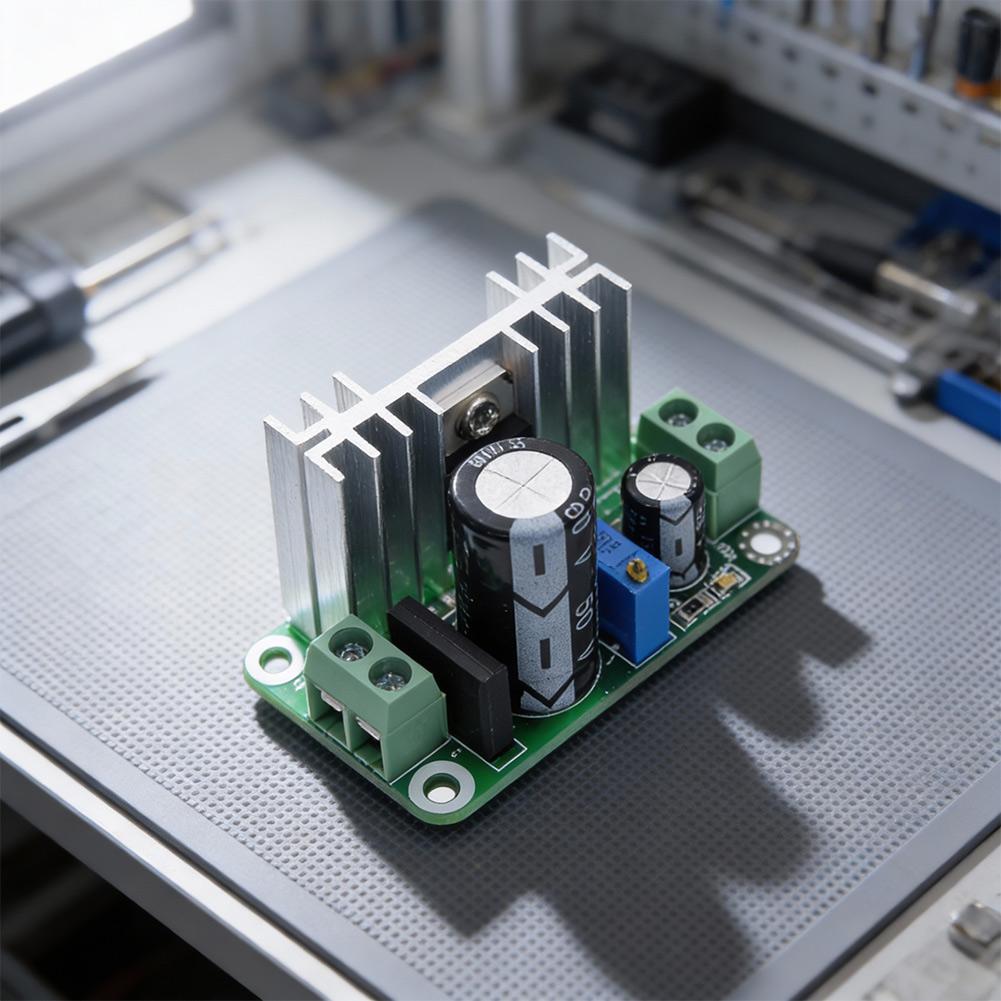 10 Pcs LM317 Step-Down Converter DC 5V-38V AC 5V-24V Adjustable Voltage Regulator Step-Down Converter Power Supply Board Parts