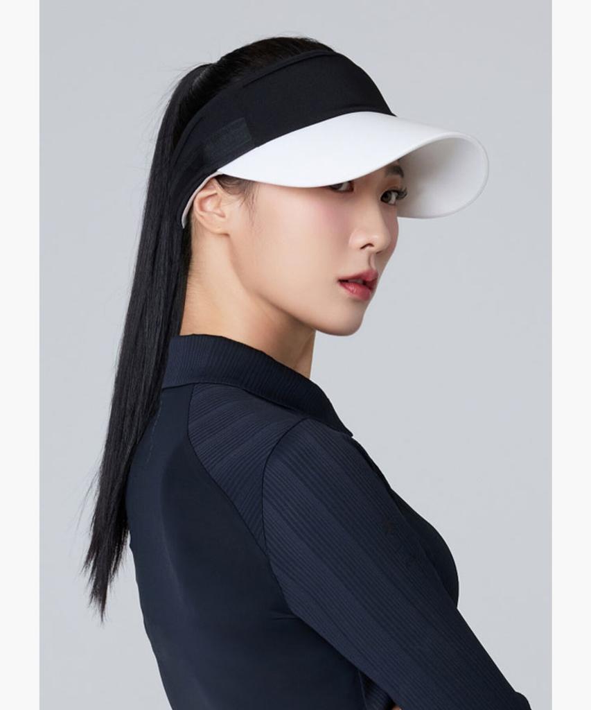 DESCENTE GOLF Women'S Essential Ribbon Sun Visor (Dq32Wfsv73)