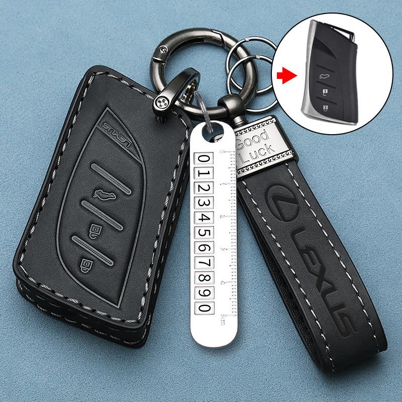 Lexus ES200 RX300 ES300h NX260 Luxury Key Case & Car Decoration Buckle