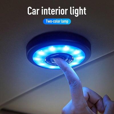 LED wnętrza samochodu lampka do czytania Auto USB ładowanie lampa dachowa Auto światło dzienne Trunk Dome pojazd kryty lampa sufitowa akcesoria samochodowe