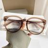 Vintage Big Frame Round Anti Blue Light Reading Glasses Fashion Men Women Computer Prescription Glasses Green Presbyopia Eyewear