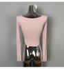 Koreanisches Sommer Slim Fit T-Shirt Damen O-Ausschnitt Einfarbiges T-Shirt Femme Lässig Basic Sexy Durchsichtiges T-Shirt Kurze Ärmel Damen Tops
