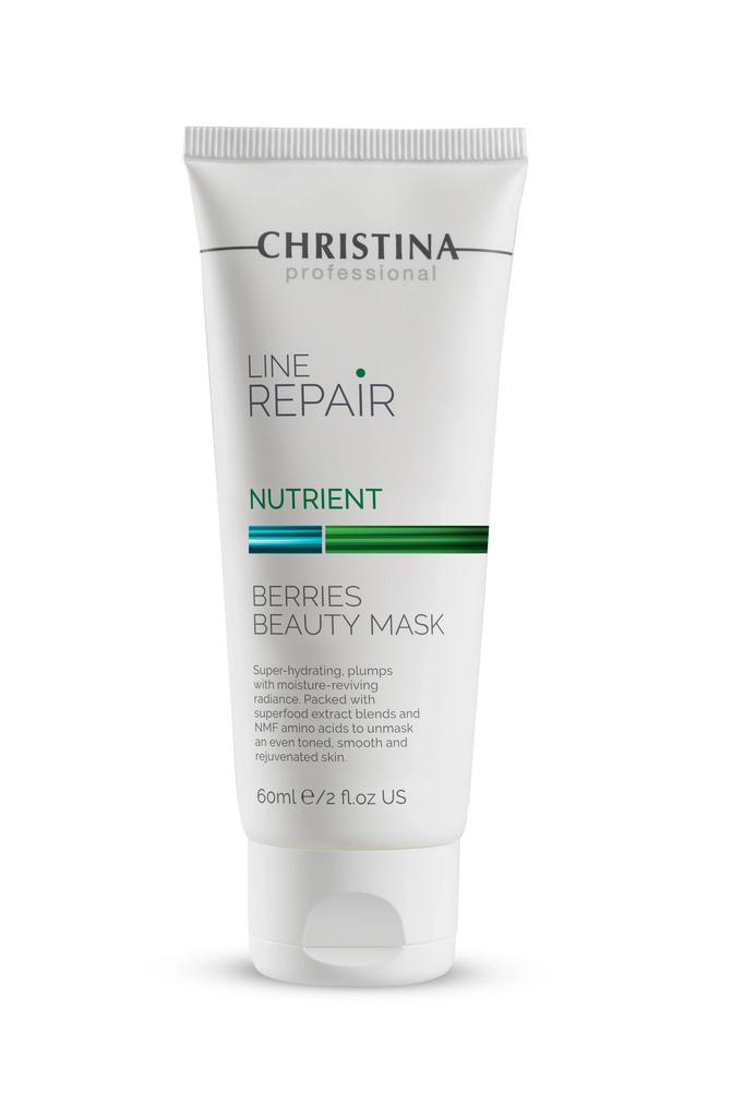Masque Beauté Baies Nutritives Réparation Ligne - Masque hydratant aux baies, 60 ml