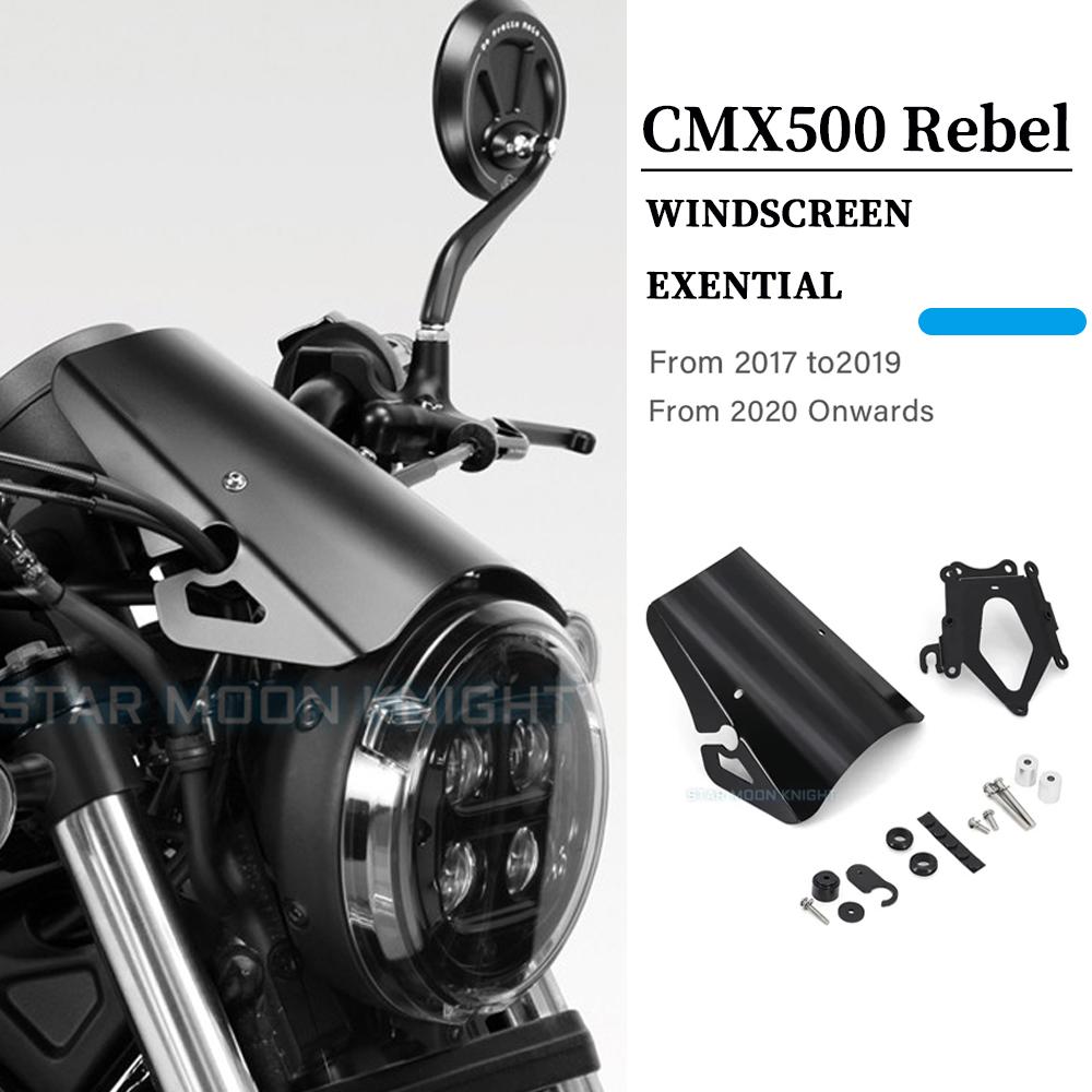 

Для HONDA CMX REBEL 500 cmx500 rebel500 2017 - Мото аксессуары Алюминиевое лобовое стекло Дефлектор
