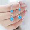 Tiara Earrings Ladies Senior Sense All Matching Water Drop Earrings Long Section Senior Sense Temperament Ear Hook