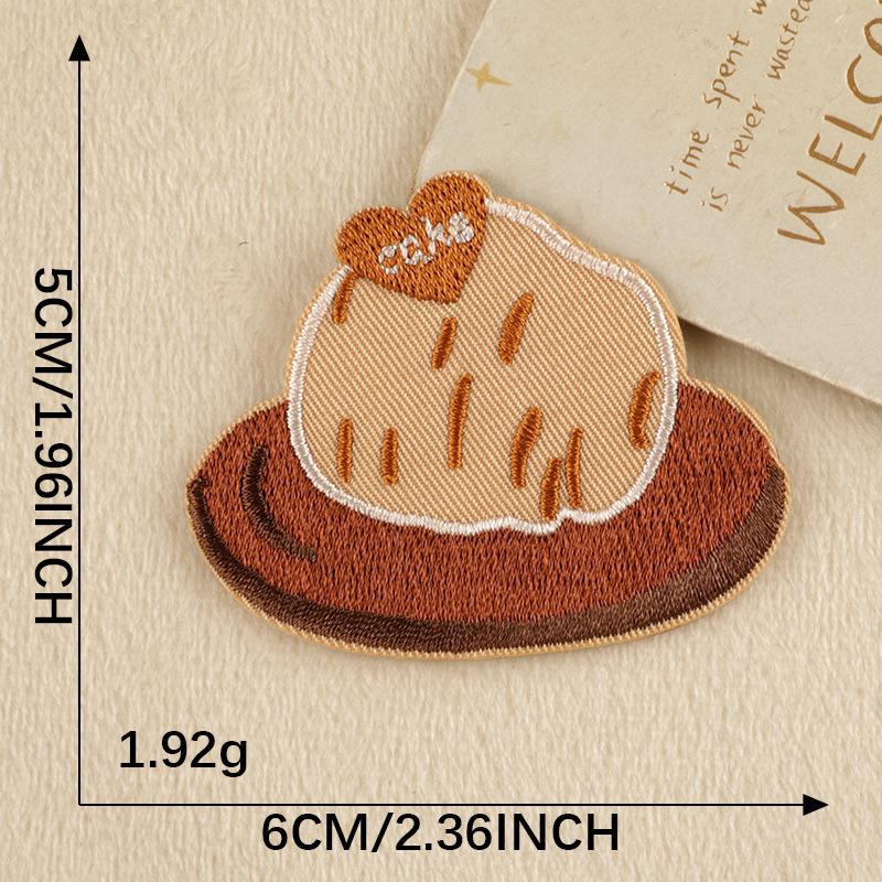 Self-Adhesive Embroidery Patches: DIY Animal Design Labels for Shoes, Hats, and Accessories