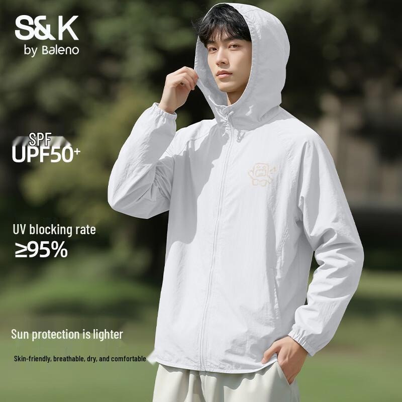 

Baleno Men s S&K Series Lightweight Sun Protection Hooded Jacket 4XL