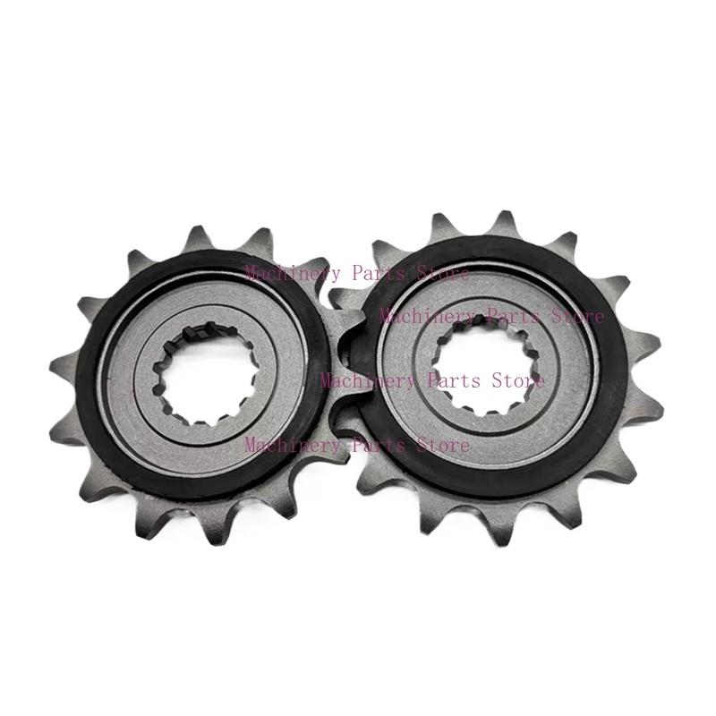 13T/14T/15T Dla CFMOTO 450SR 450NK 450MT Mała Cicha Trwała Zębatka Przednia Motocyklowa Koło Zębate Przednie Koło Zamachowe Zębatka 1 szt.