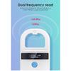 128/256 Records Portable Animal Clip Scanner Pet Microchip Display Screen Scanner Animal Handheld Reader for Animal Management