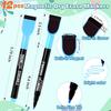 Dry Erase Markers, 12Pcs Colorful Magnetic Whiteboard Markers, 1mm Fine Tip Magnetic Dry Wipe Pens with Eraser Cap, Low Odor Thin Dry Erase Markers