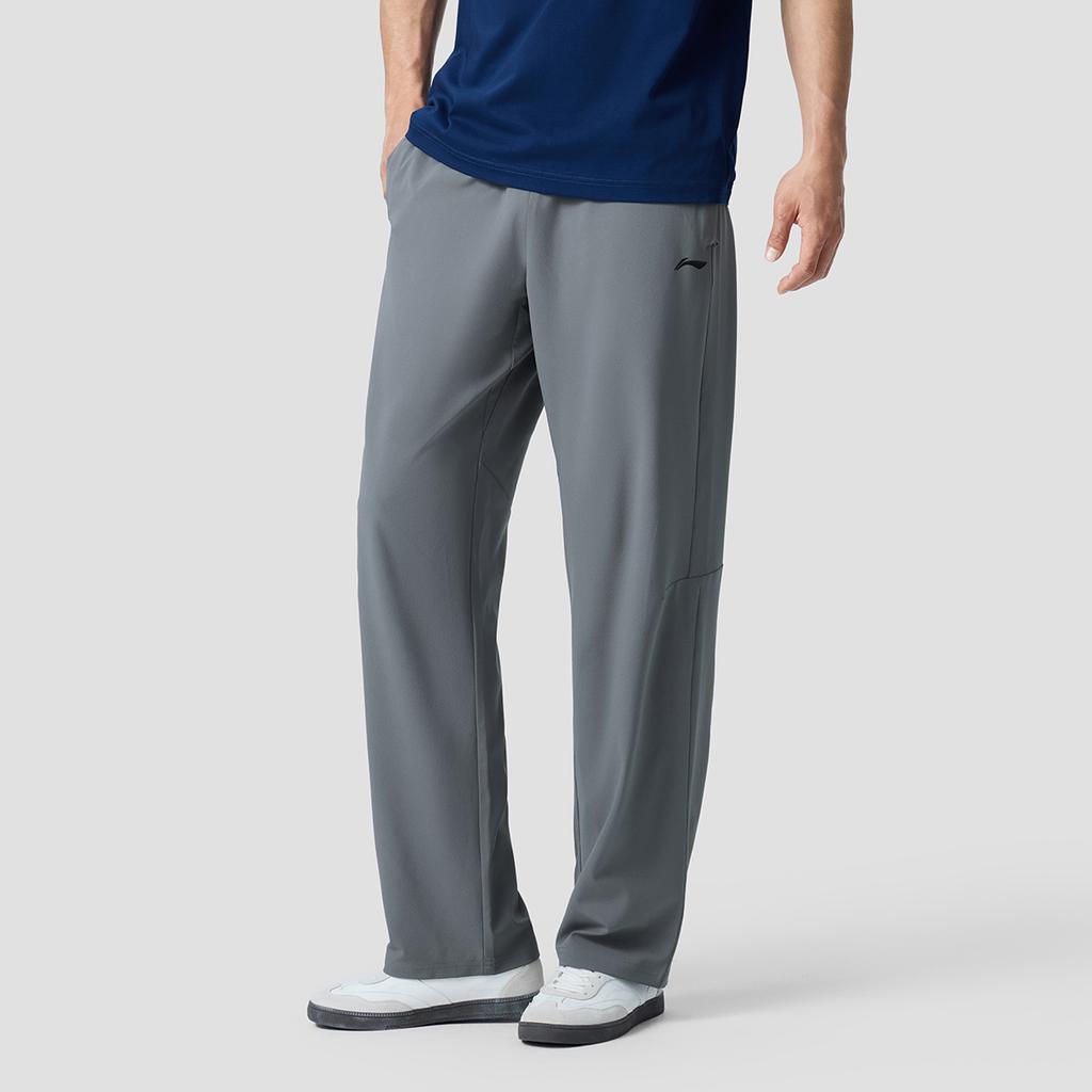 Li Ning Fitness Series Logo Stitching Sports Casual Pants Men pants AYKW367-2