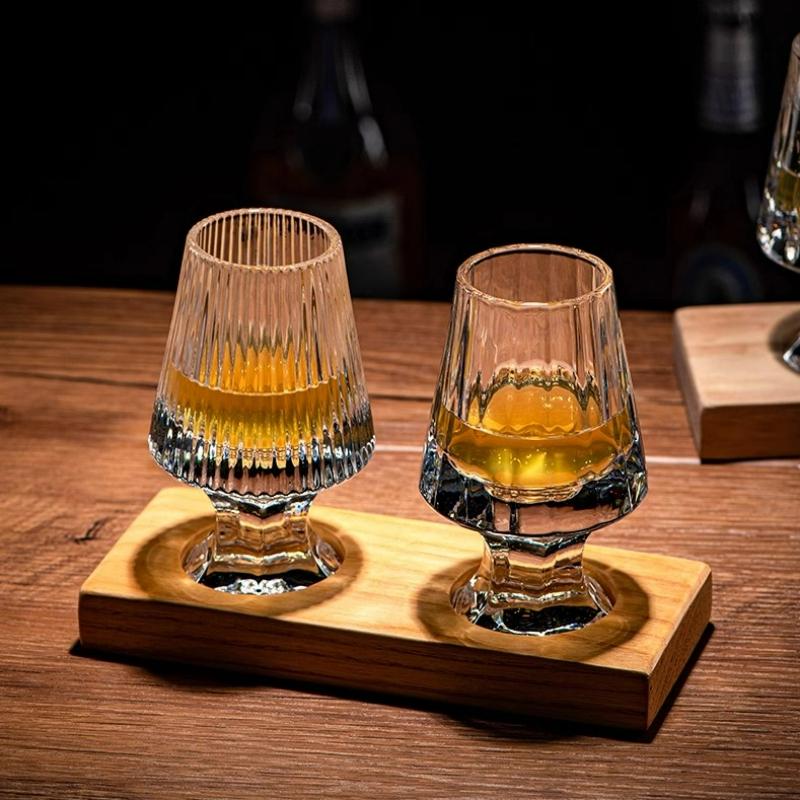 Creative Whiskey Glass Cup Transparent Cocktail Glasses Cups Professional Smelling Cup Tasting Glass Bar Home Accessories